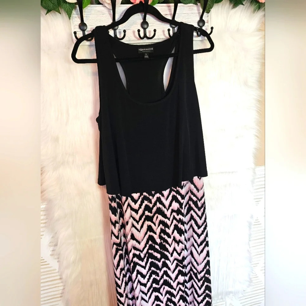 Sleeveless Boho-Inspired Maxi Dress size XL - Picture 2 of 6